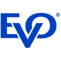 EVO Payments — payment and card services partner. Logo.