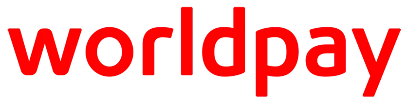 Worldpay — global payment processing partner. Logo.