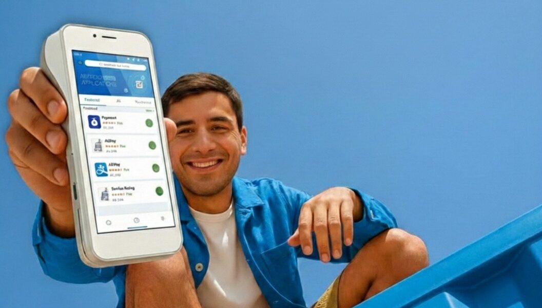 Card machine providing