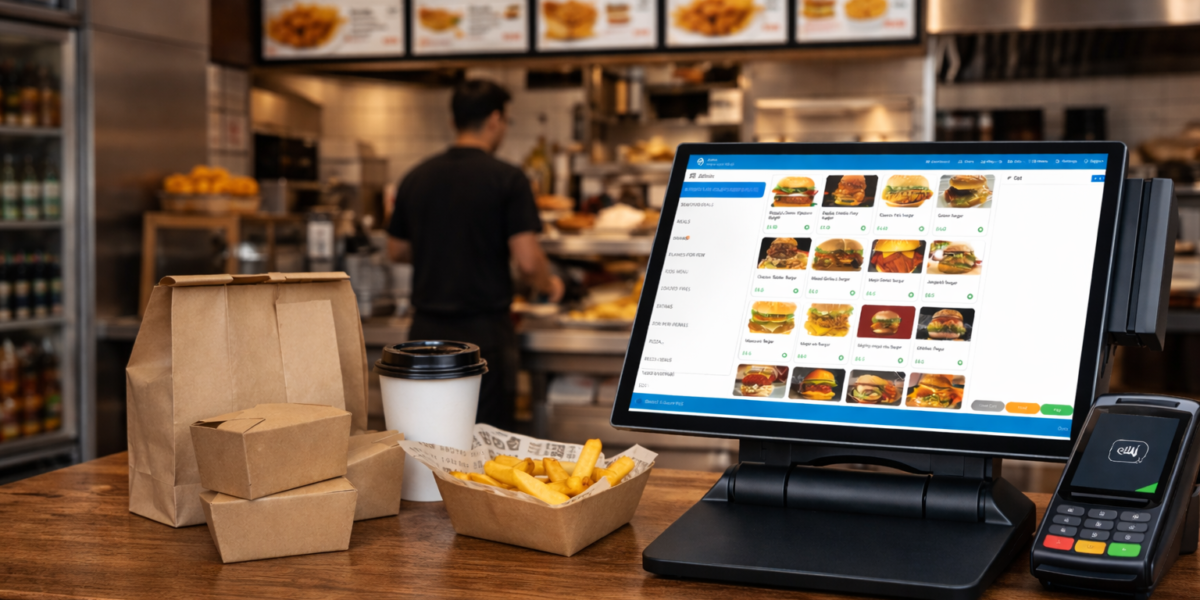 Food COunter with POS system