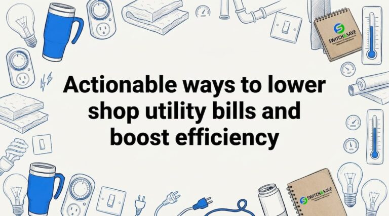 Actionable ways to lower shop utility bills and boost efficiency
