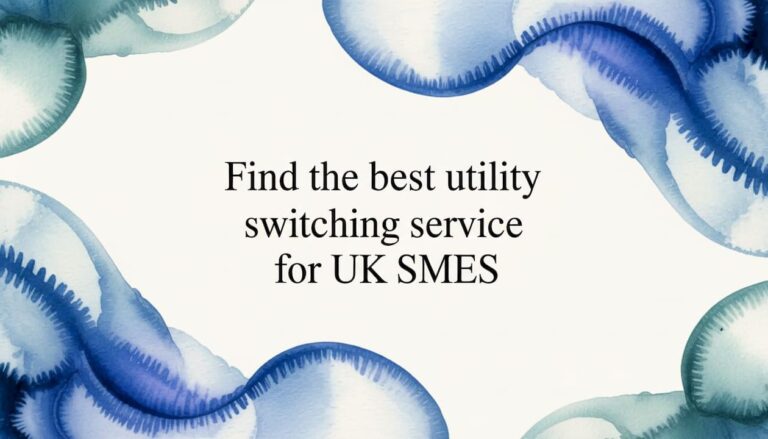 Find the best utility switching service for UK SMEs