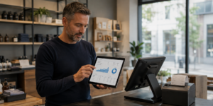 Card machine payment used for business funding based on card sales