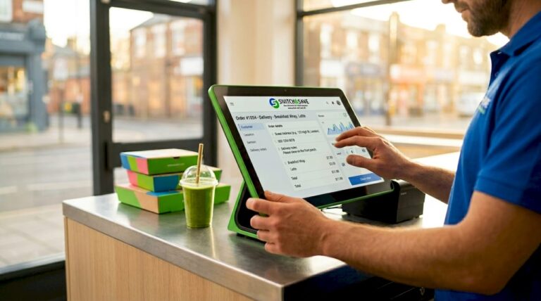 EPOS with online ordering for restaurants and takeaways