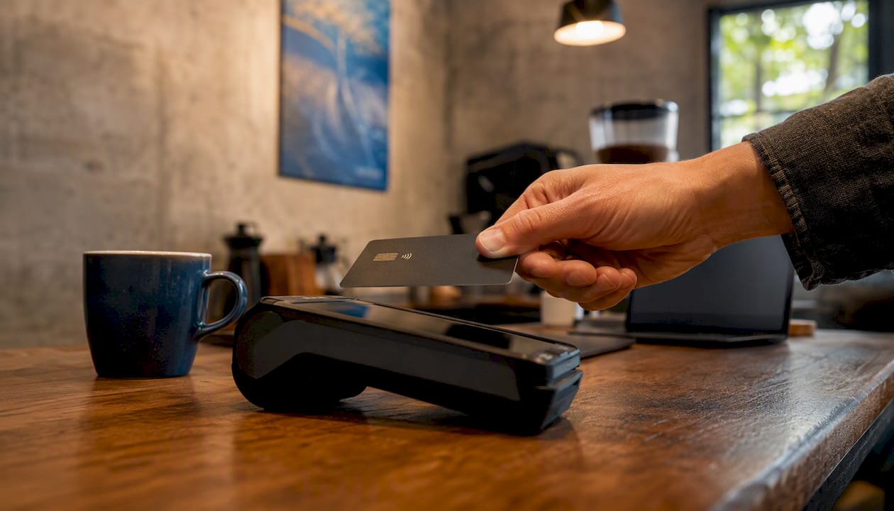 Partial card payment on hospitality terminal