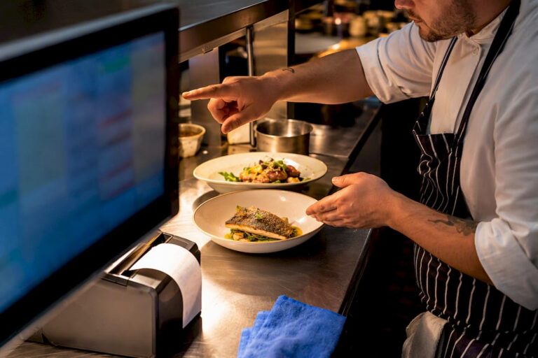 Decide in two services: kitchen display vs printers for UK hospitality