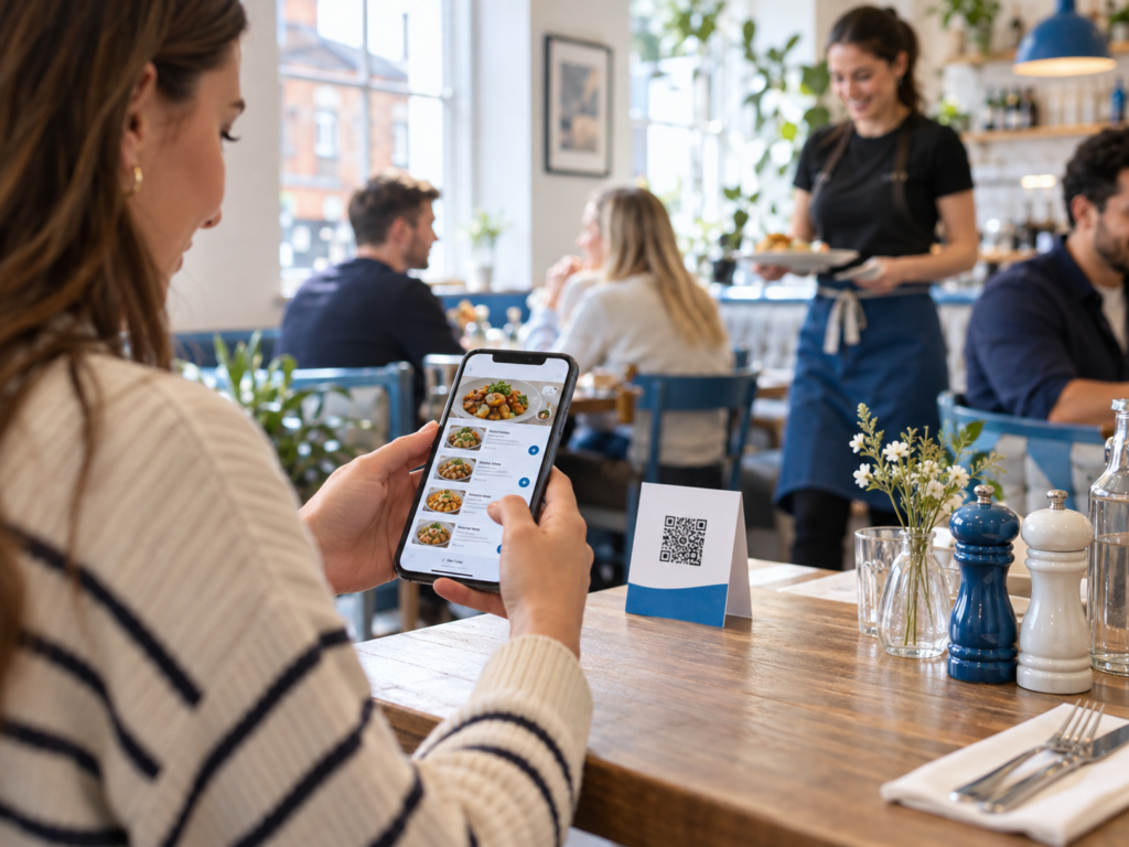 How QR Ordering Works for Restaurants