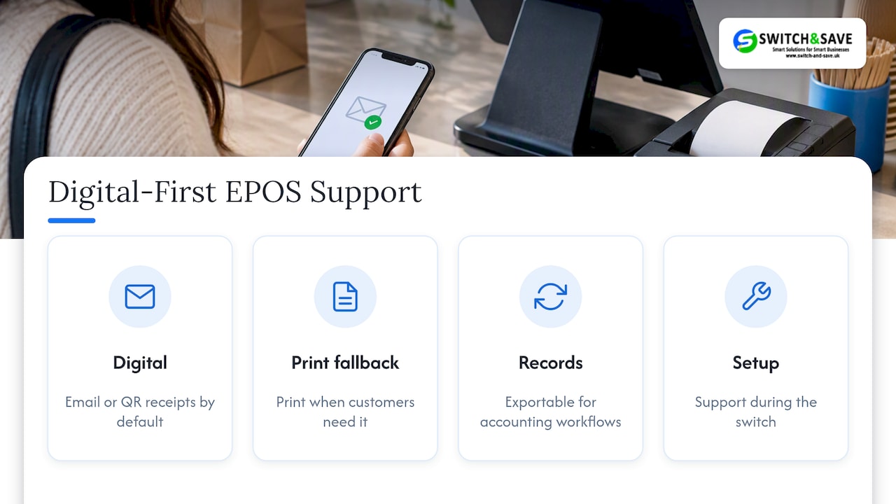 7. How our EPOS systems support digital-first receipting — overview diagram